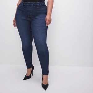 Good American Power Stretch Pull-On Skinny Jeans - size 6 (3x)